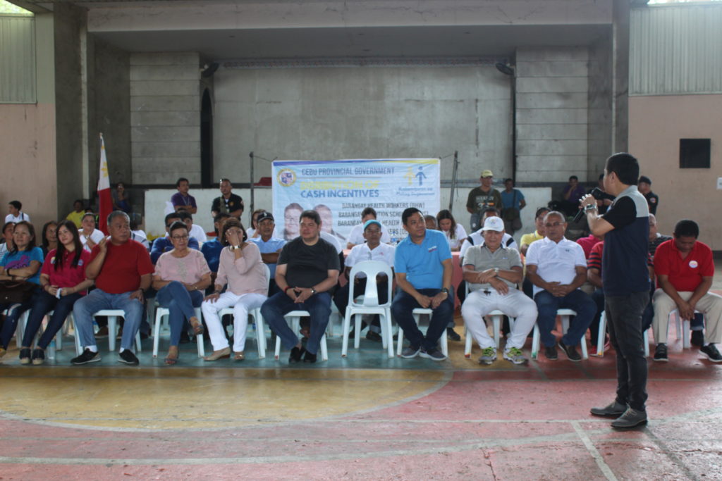 Distribution of Cash Incentives of Barangay Health Worker (BHW ...